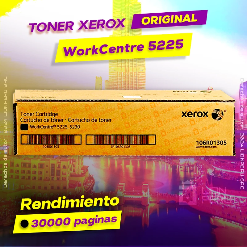 Toner Xerox 5225 Workcentre Laser Original Cartucho Negro, ofrece un rendimiento de Calidad a un super Precio, consigue el tuyo… ¡¡YA!!