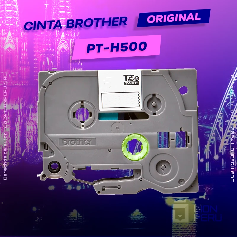 Cinta Brother PT-H500 Cartridge P-Touch Rotuladora, ofrece un rendimiento de Calidad a un super Precio, ingresa y consigue el tuyo… ¡¡YA!!