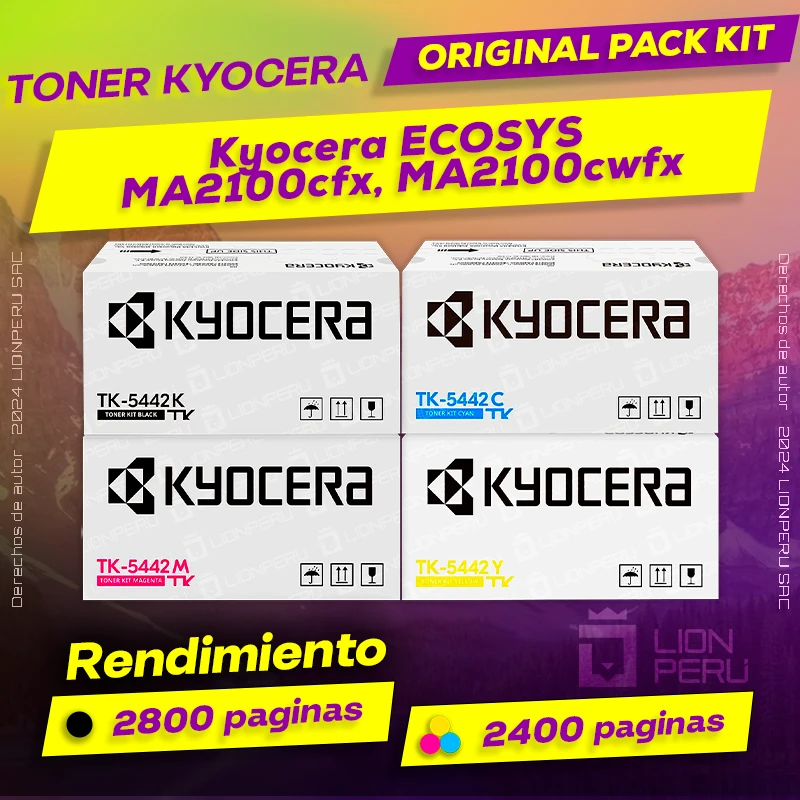 Toner Kyocera ECOSYS MA2100cfx, MA2100cwfx Cartucho Original