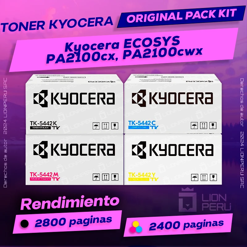 Toner Kyocera ECOSYS PA2100cx, PA2100cwx Cartucho Original
