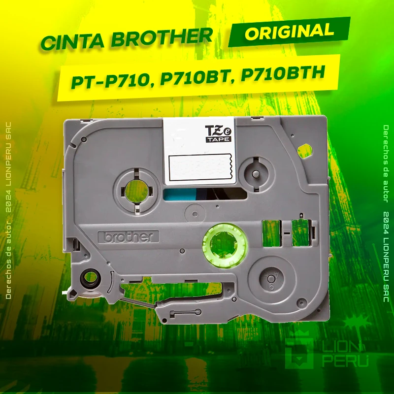 Cinta Brother PT-P710, P710BT, P710BTH Cartridge Rotuladora, ofrece un rendimiento de Calidad a un super Precio, ingresa y consigue el tuyo… ¡¡YA!!