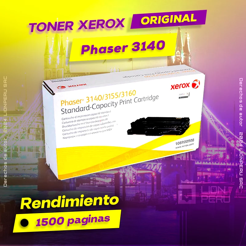 Toner Xerox 3140 Phaser Laser Cartridge Original negro, ofrece un rendimiento de Calidad a un super Precio, ingresa y consigue el tuyo… ¡¡YA!!