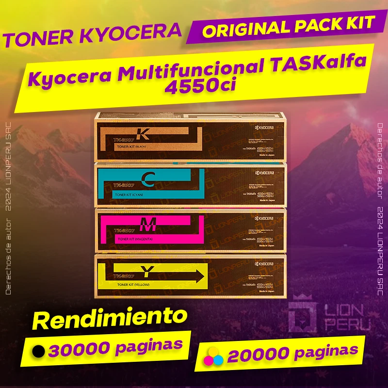 Toner Kyocera 4550ci Multifuncional TASKalfa Orginal