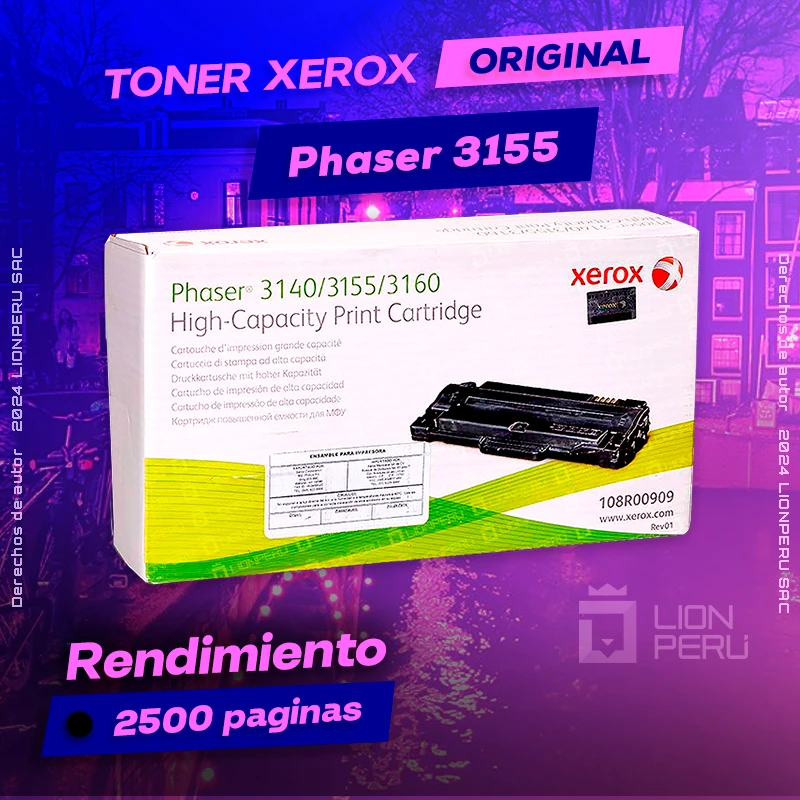 Toner Xerox 3155 Phaser Laser Cartridge Original negro, ofrece un rendimiento de Calidad a un super Precio, ingresa y consigue el tuyo… ¡¡YA!!