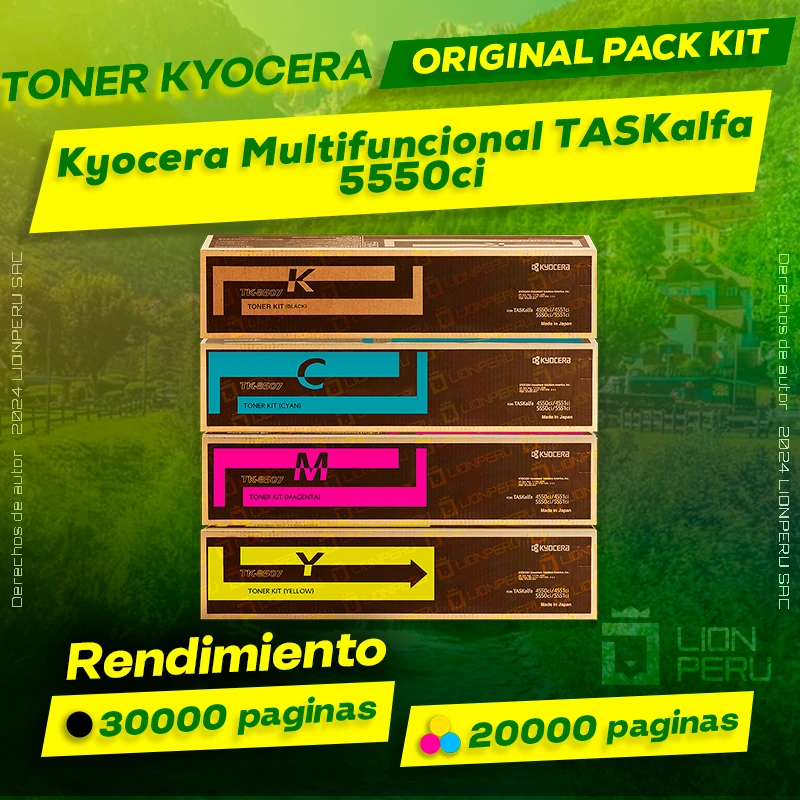 Toner Kyocera 5550ci Multifuncional TASKalfa Orginal