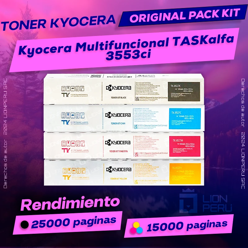 Toner Kyocera 3553ci Multifuncional TASKalfa Original