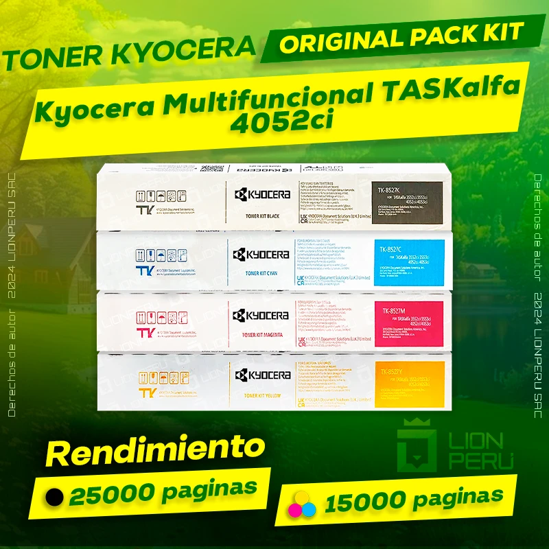 Toner Kyocera 4052ci Multifuncional TASKalfa Original
