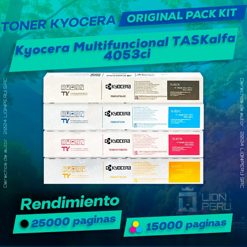 Toner Kyocera 4053ci Multifuncional TASKalfa Original