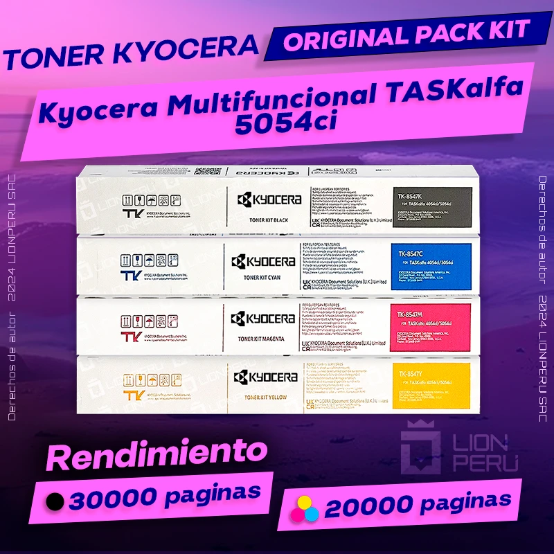 Toner Kyocera 5054ci Multifuncional TASKalfa Cartucho Original