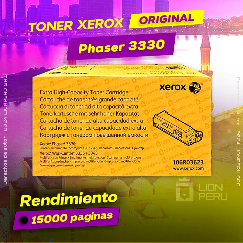 Toner Xerox 3330 Phaser Laser Cartridge Original negro, ofrece un rendimiento de Calidad a un super Precio, ingresa y consigue el tuyo… ¡¡YA!!