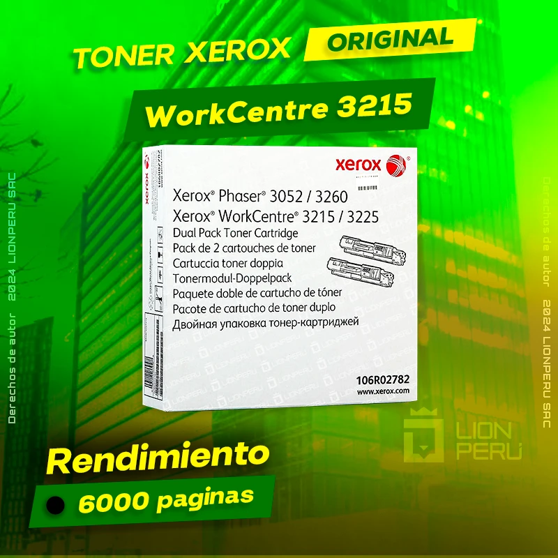 Toner Xerox 3215 WorkCentre Laser Cartridge Original, ofrece un rendimiento de Calidad a un super Precio, ingresa y consigue el tuyo… ¡¡YA!!