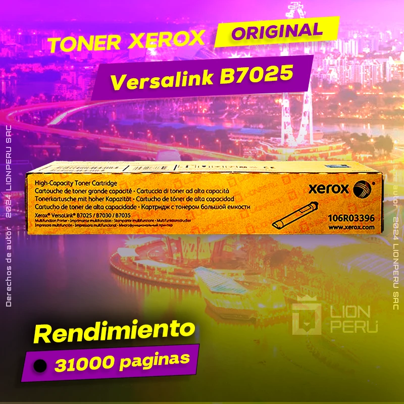 Toner Xerox B7025 Versalink Cartridge Original Negro, ofrece un rendimiento de Calidad a un super Precio, ingresa y consigue el tuyo… ¡¡YA!!