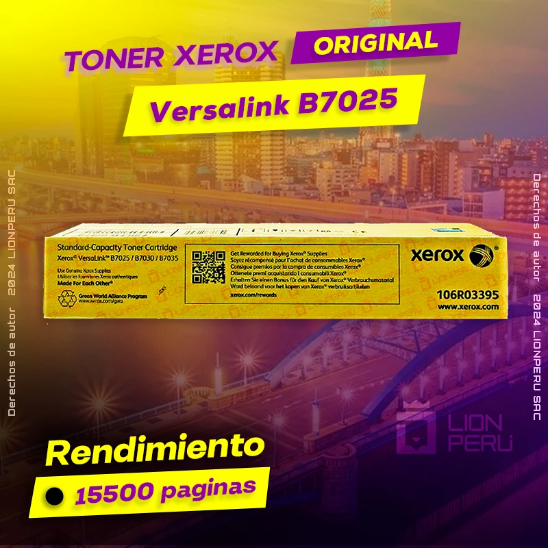 Toner Xerox B7025 Versalink Cartridge Original Negro, ofrece un rendimiento de Calidad a un super Precio, ingresa y consigue el tuyo… ¡¡YA!!