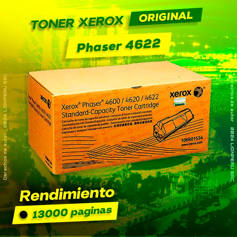 Toner Xerox 4622 Phaser Original Cartucho Negro, ofrece un rendimiento de Calidad a un super Precio, ingresa y consigue el tuyo… ¡¡YA!!