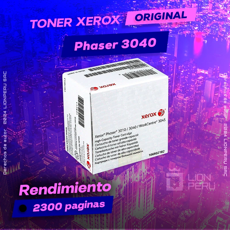 Toner Xerox 3040 Phaser Laser Original Cartucho Negro, ofrece un rendimiento de Calidad a un super Precio,  ingresa y consigue el tuyo… ¡¡YA!!