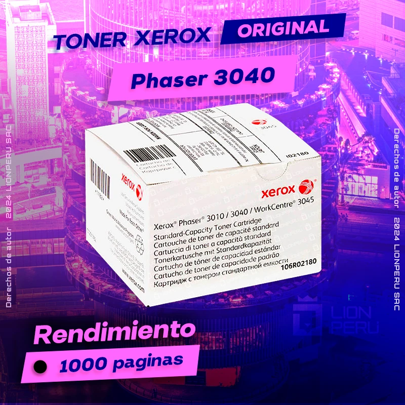 Toner Xerox 3040 Phaser Laser Original Cartucho Negro, ofrece un rendimiento de Calidad a un super Precio,  ingresa y consigue el tuyo… ¡¡YA!!