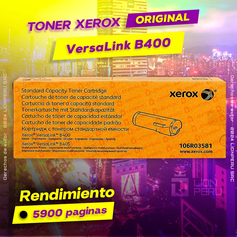 Toner Xerox B405 VersaLink CMYK Cartucho Original Negro, ofrece un rendimiento de Calidad a un super Precio, ingresa y consigue el tuyo… ¡¡YA!!