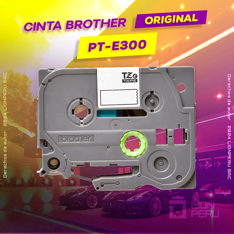 Cinta Brother PT-E300 Cartridge P-Touch Rotuladora, ofrece un rendimiento de Calidad a un super Precio, ingresa y consigue el tuyo… ¡¡YA!!
