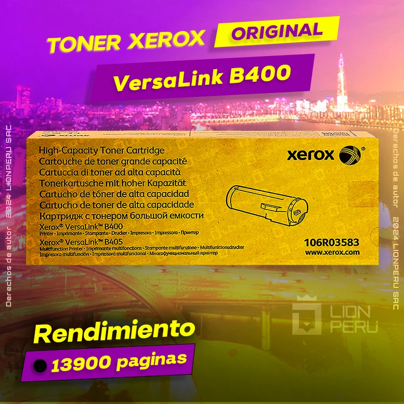 Toner Xerox B400 VersaLink CMYK Cartucho Original Negro, ofrece un rendimiento de Calidad a un super Precio, ingresa y consigue el tuyo… ¡¡YA!!