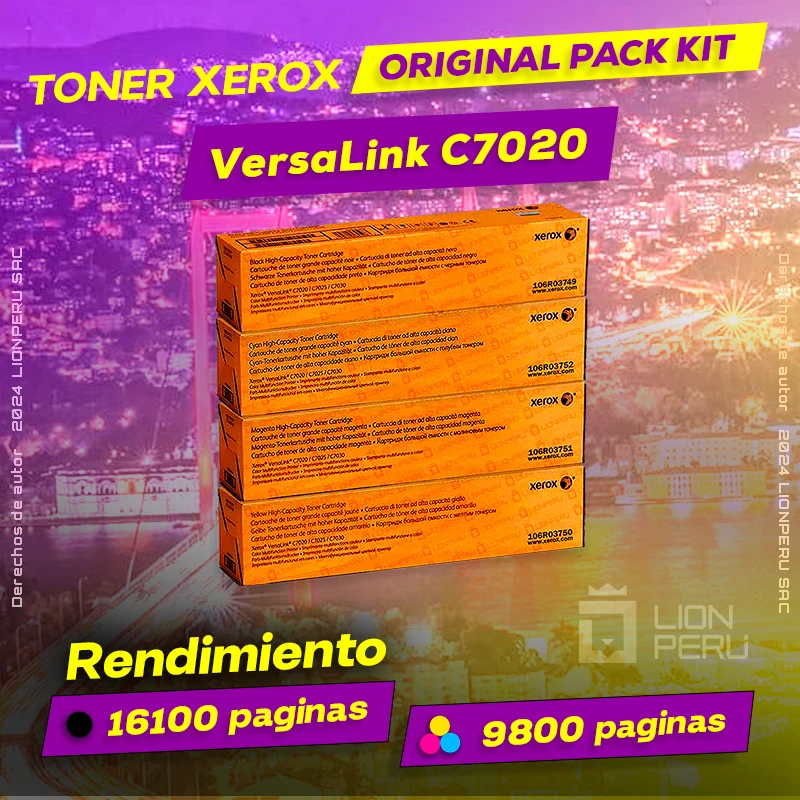 Toner Xerox C7020 VersaLink Laser Cartridge Original negro, ofrece un rendimiento de Calidad a un super Precio, ingresa y consigue el tuyo… ¡¡YA!!