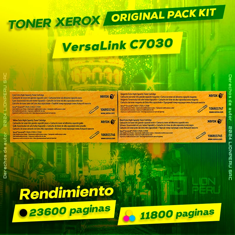 Toner Xerox C7030 VersaLink Laser Cartucho Original negro, ofrece un rendimiento de Calidad a un super Precio, ingresa y consigue el tuyo… ¡¡YA!!