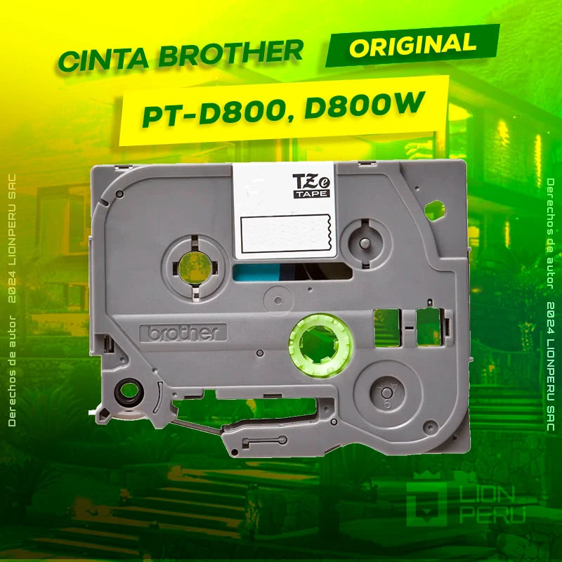 Cinta Brother PT-D800W, D800W Cartridge P-Touch Rotuladora, ofrece un rendimiento de Calidad a un super Precio, ingresa y consigue el tuyo… ¡¡YA!!
