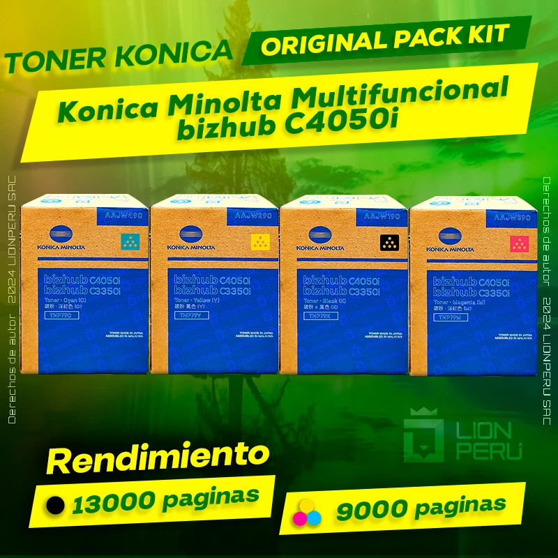 Konica Minolta Toner C4050i Multifuncional bizhub Original