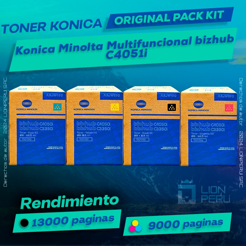 Konica Minolta Toner C4051i Multifuncional bizhub Original