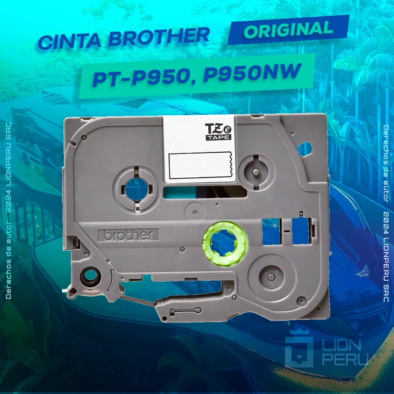 Cinta Brother PT-P950, P950NW Cartridge P-Touch Rotuladora, ofrece un rendimiento de Calidad a un super Precio, ingresa y consigue el tuyo… ¡¡YA!!