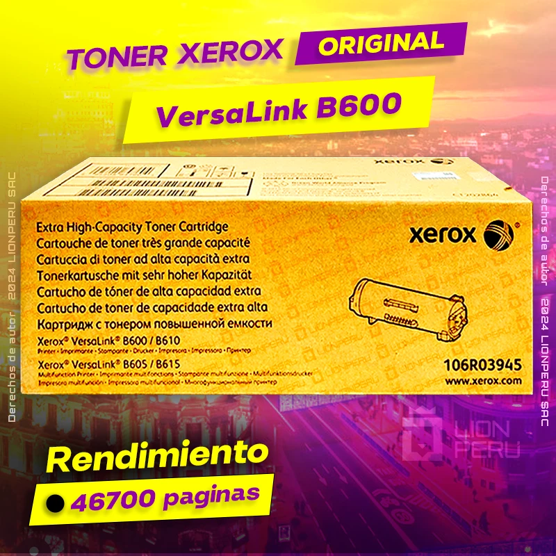 Toner Xerox B600 Versalink Cartridge Original Negro negro, ofrece un rendimiento de Calidad a un super Precio, ingresa y consigue el tuyo… ¡¡YA!!