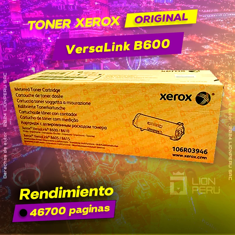 Toner Xerox B600 Versalink Cartridge Original Negro negro, ofrece un rendimiento de Calidad a un super Precio, ingresa y consigue el tuyo… ¡¡YA!!