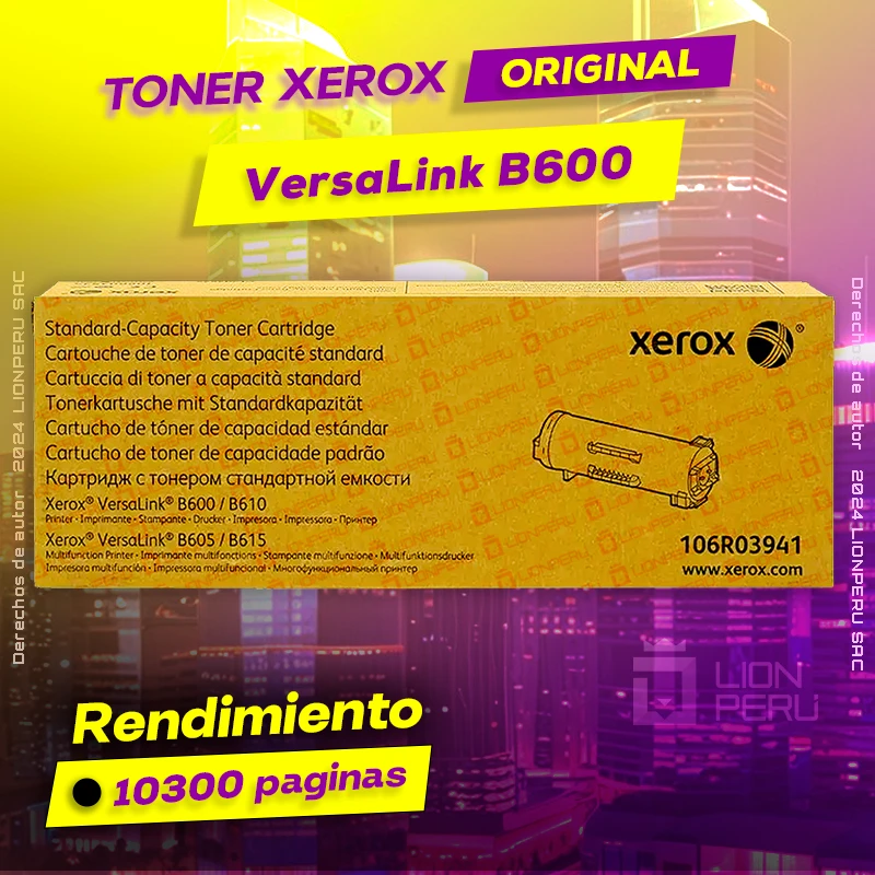 Toner Xerox B600 Versalink Cartridge Original Negro negro, ofrece un rendimiento de Calidad a un super Precio, ingresa y consigue el tuyo… ¡¡YA!!