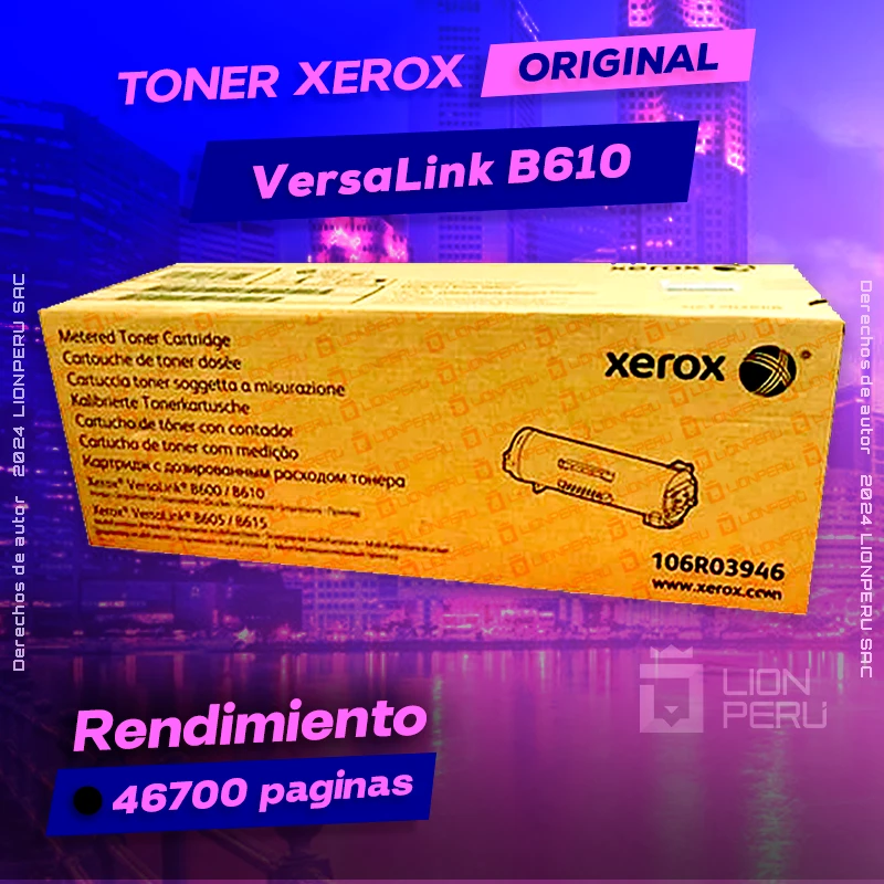 Toner Xerox B610 Versalink Cartucho Original Negro negro, ofrece un rendimiento de Calidad a un super Precio, ingresa y consigue el tuyo… ¡¡YA!!