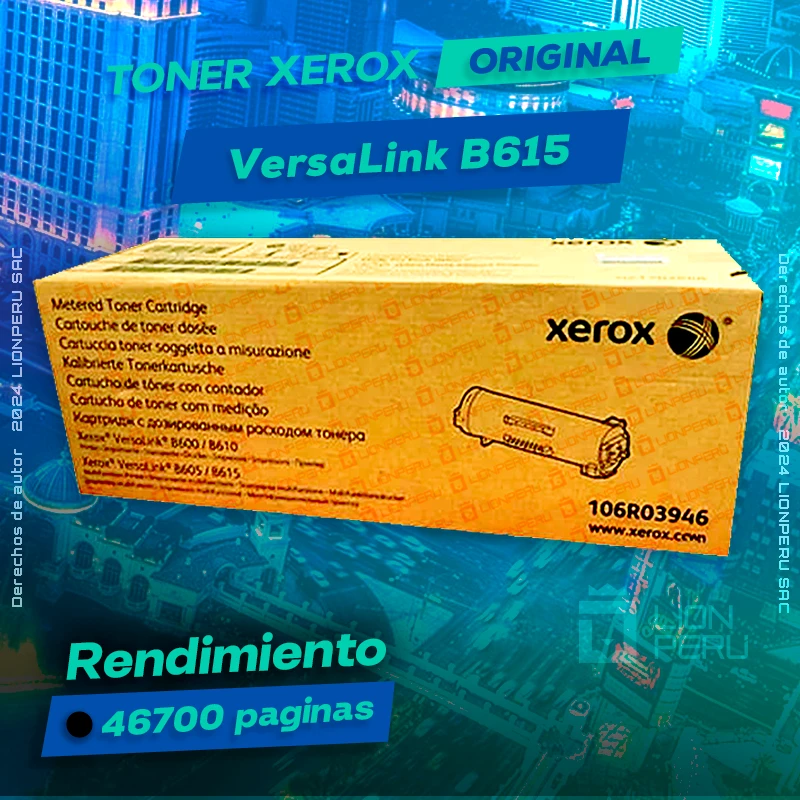 Toner Xerox B615 Versalink Cartucho Original Negro, ofrece un rendimiento de Calidad a un super Precio, ingresa y consigue el tuyo… ¡¡YA!!