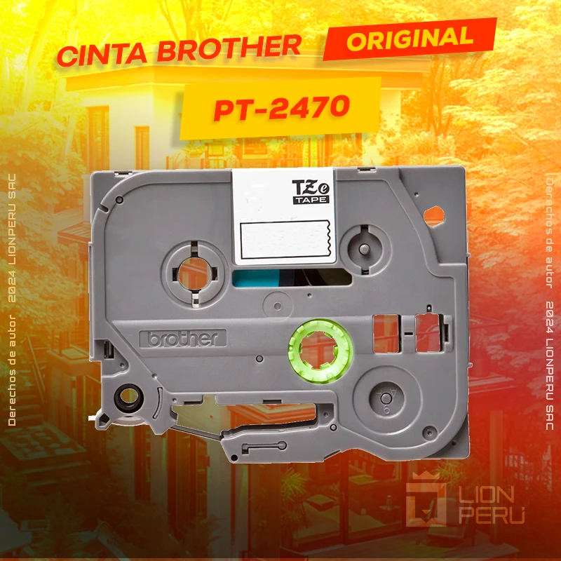 Cinta Brother PT-2470 Cartucho P-Touch Rotuladora, ofrece un rendimiento de Calidad a un super Precio, ingresa y consigue el tuyo… ¡¡YA!!
