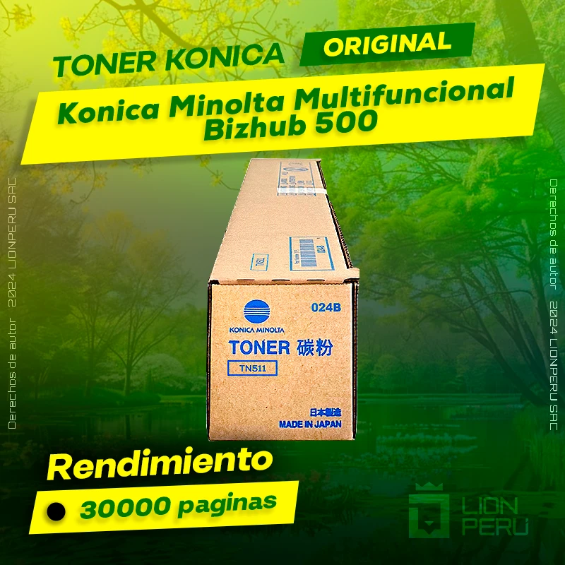 Toner Konica Minolta Bizhub 500 Multifuncional Original