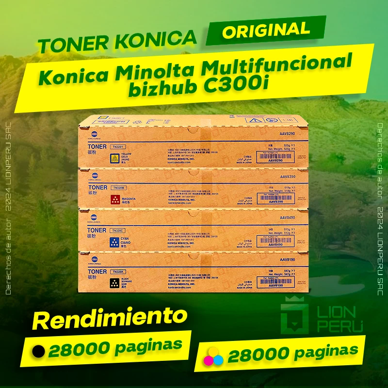 Toner Konica Minolta C300i Multifuncional bizhub Original