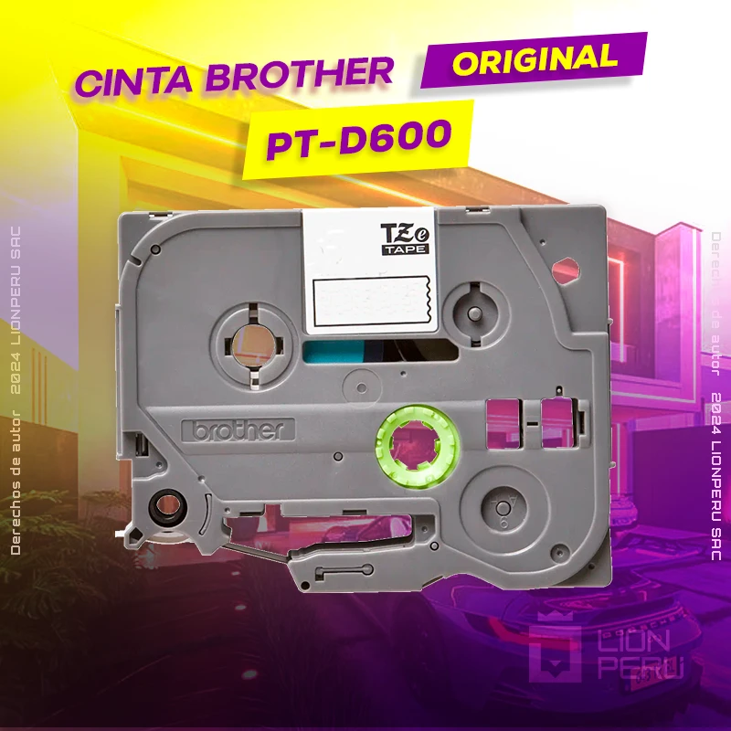 Cinta Brother PT-D600 Cartridge P-Touch Rotuladora, ofrece un rendimiento de Calidad a un super Precio, ingresa y consigue el tuyo… ¡¡YA!!