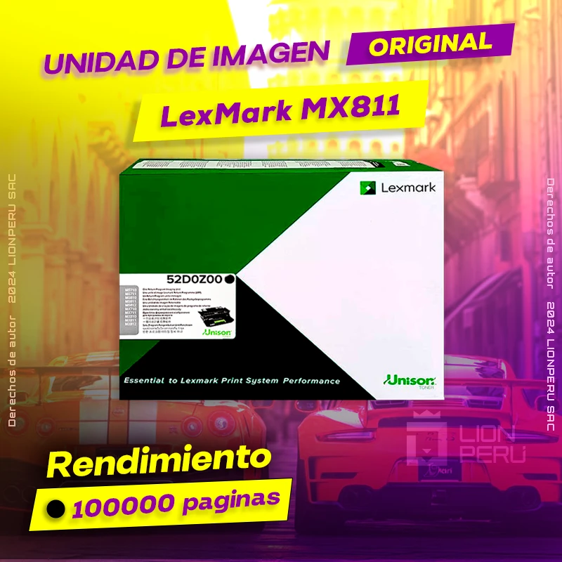 Unidad de Imagen LexMark MX811 Imaging Original Negro, ofrece un rendimiento de Calidad a un super Precio, ingresa y consigue el tuyo… ¡¡YA!!