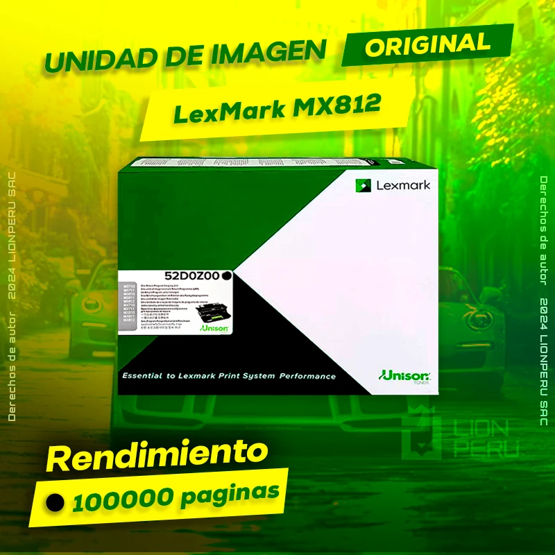 Unidad de Imagen LexMark MX812 Imaging Original Negro, ofrece un rendimiento de Calidad a un super Precio, ingresa y consigue el tuyo… ¡¡YA!!