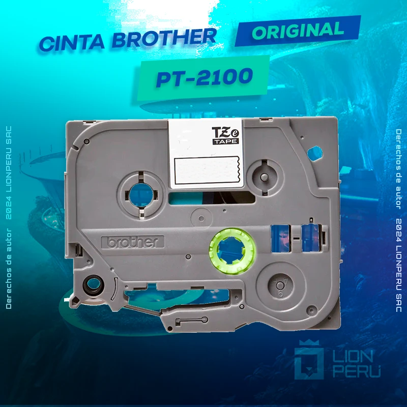 Cinta Brother PT-2100 Cartridge P-Touch Rotuladora, ofrece un rendimiento de Calidad a un super Precio, ingresa y consigue el tuyo… ¡¡YA!!