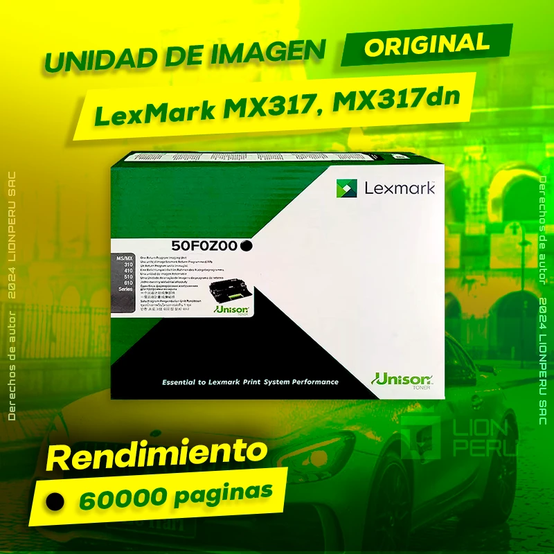Unidad de Imagen LexMark MX317, MX317dn Imaging Original Negro, ofrece un rendimiento de Calidad a un super Precio, consigue el tuyo… ¡¡YA!!