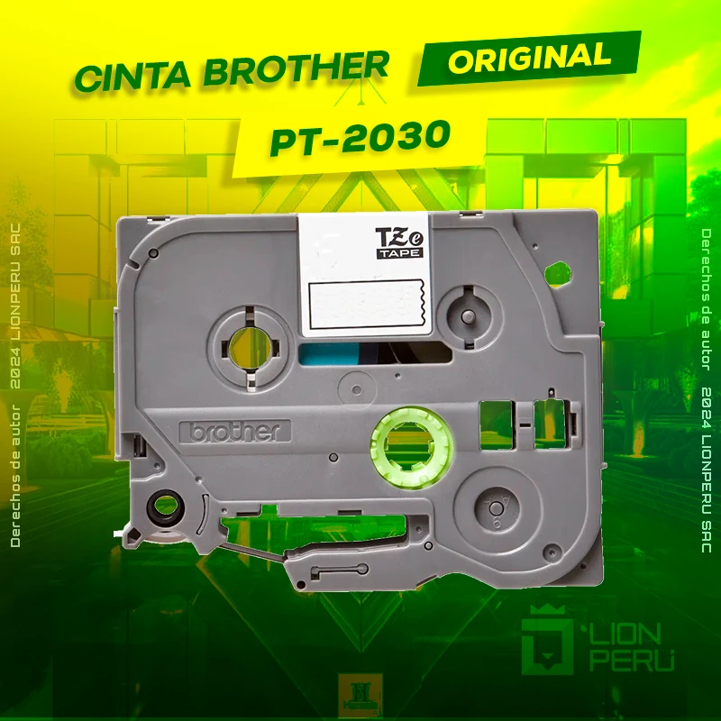 Cinta Brother PT-2030 Cartridge P-Touch Rotuladora, ofrece un rendimiento de Calidad a un super Precio, ingresa y consigue el tuyo… ¡¡YA!!