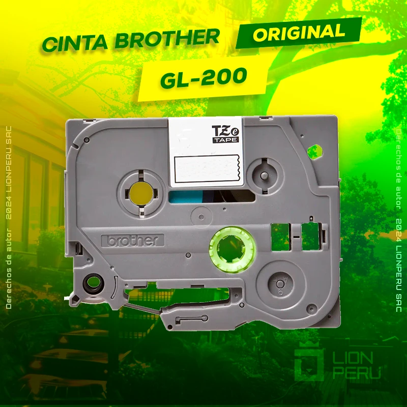 Cinta Brother GL-200 Cartridge P-Touch Rotuladora, ofrece un rendimiento de Calidad a un super Precio, ingresa y consigue el tuyo… ¡¡YA!!