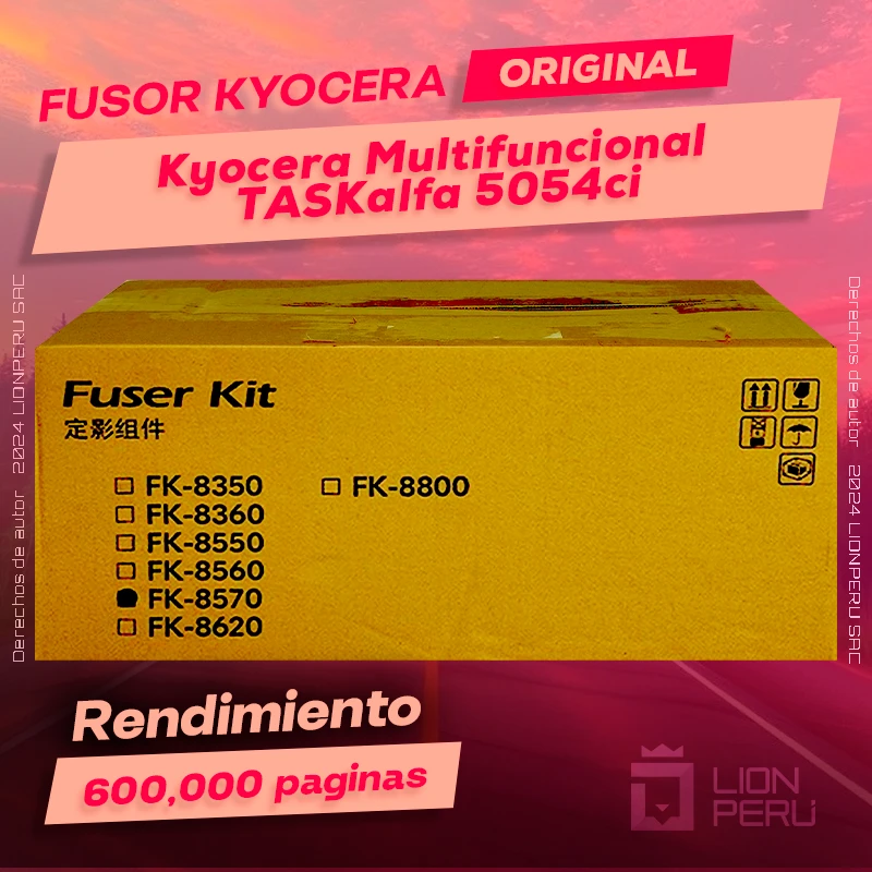 Fusor Kyocera TASKalfa 5054ci Multifuncional Original