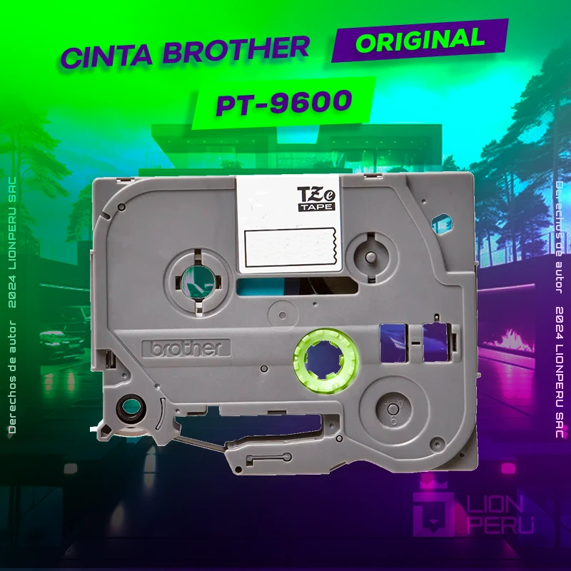 Cinta Brother PT-9600 Cartridge P-Touch Rotuladora, ofrece un rendimiento de Calidad a un super Precio, ingresa y consigue el tuyo… ¡¡YA!!