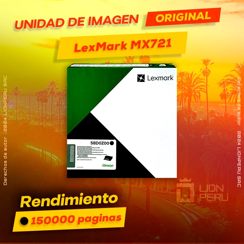 Unidad de Imagen LexMark MX721 Imaging Original Negro, ofrece un rendimiento de Calidad a un super Precio, ingresa y consigue el tuyo… ¡¡YA!!