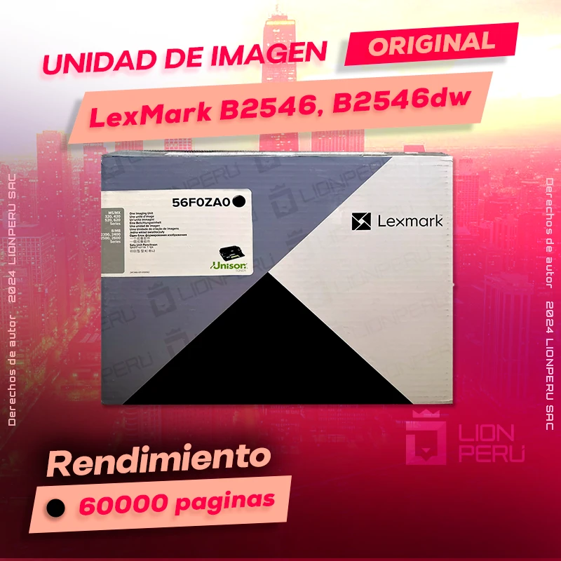 Unidad de Imagen LexMark MX417, MX417de Imaging Original Negro, ofrece un rendimiento de Calidad a un super Precio, consigue el tuyo… ¡¡YA!!