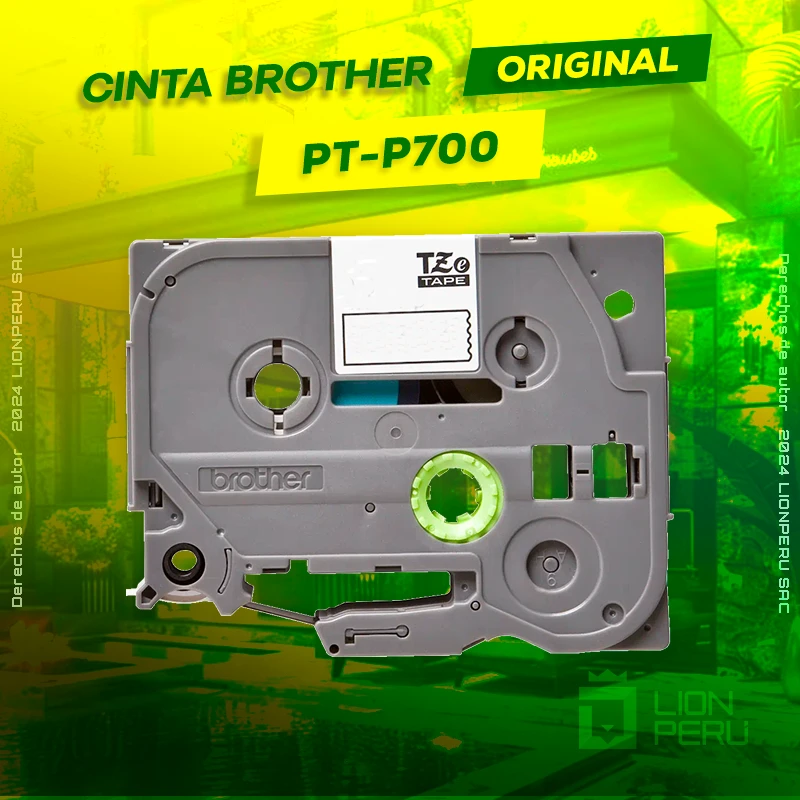 Cinta Brother PT-P700 Cartridge P-Touch Rotuladora, ofrece un rendimiento de Calidad a un super Precio, ingresa y consigue el tuyo… ¡¡YA!!