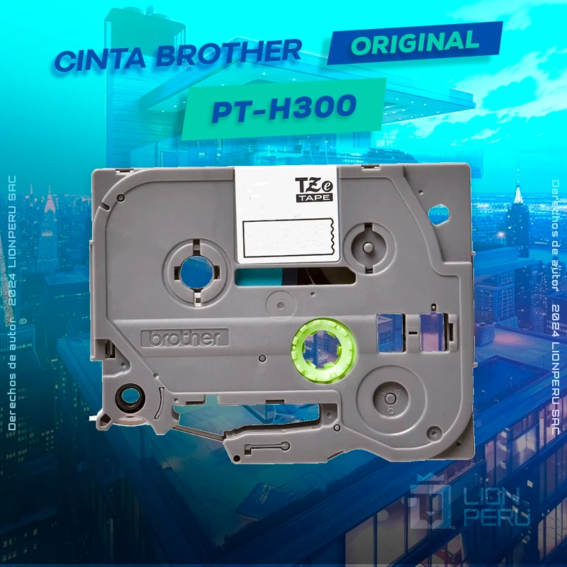Cinta Brother PT-H300 Cartridge P-Touch Rotuladora, ofrece un rendimiento de Calidad a un super Precio, ingresa y consigue el tuyo… ¡¡YA!!
